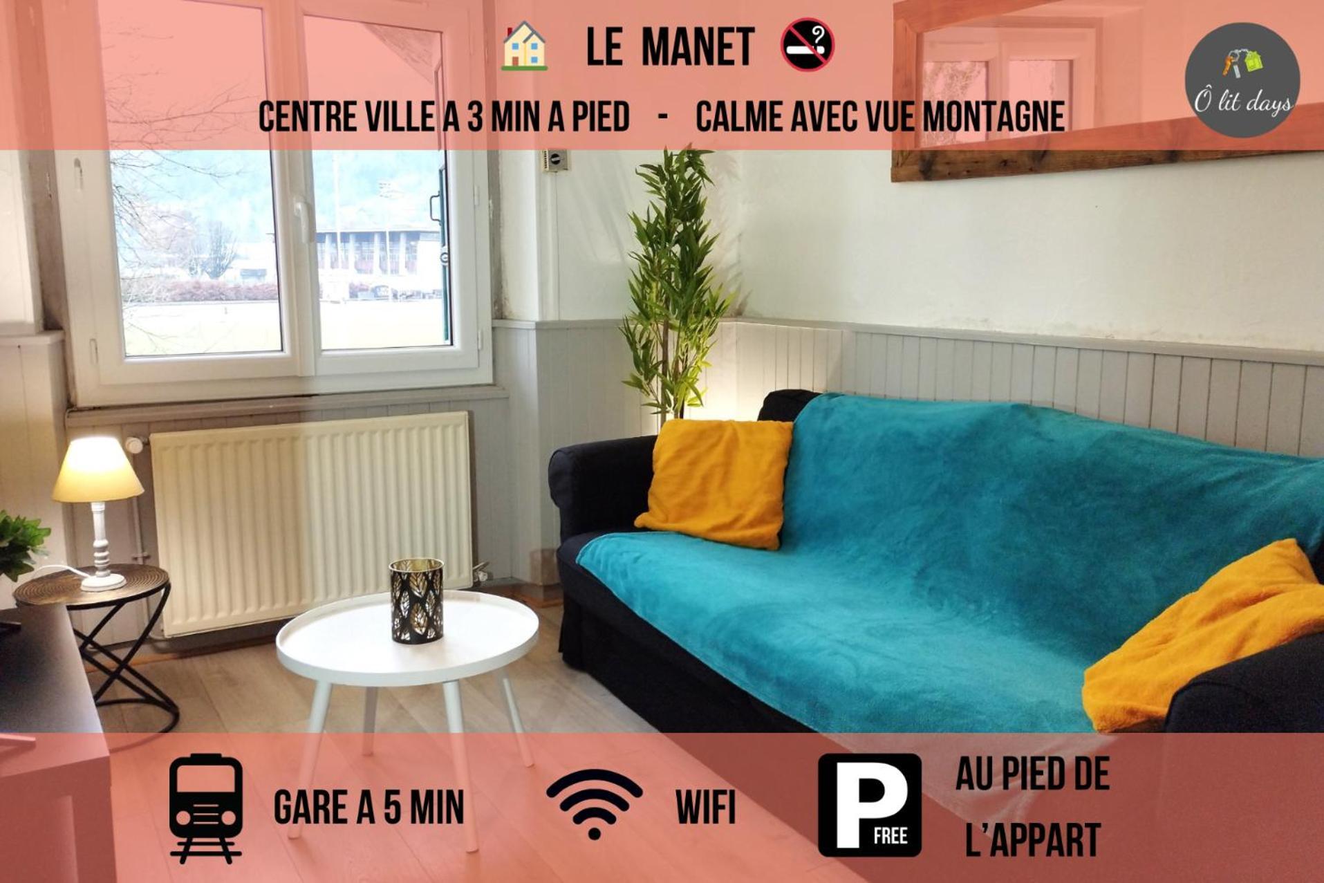 T2 à 3 min à pied du centre ville - O Lit Days Bonneville Extérieur photo
